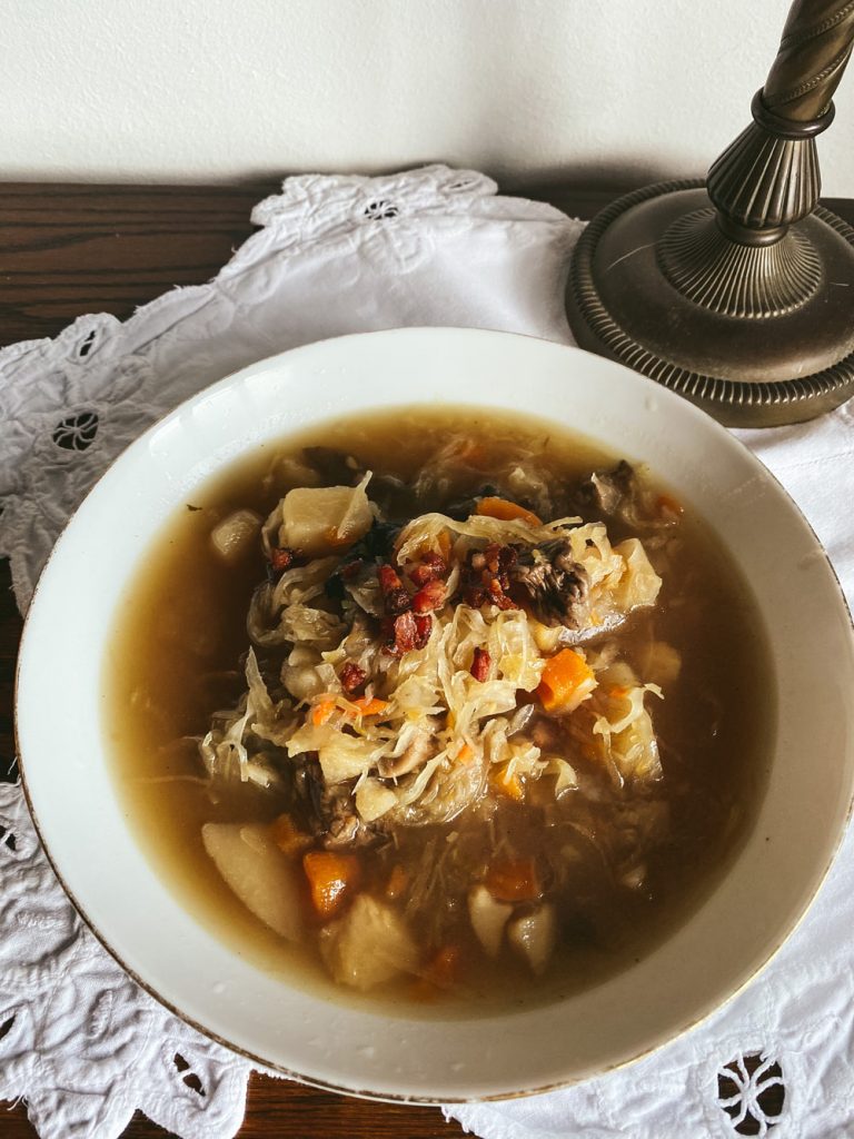Kwaśnica - another type of Polish sauerkraut soup - Polish Cooking ...