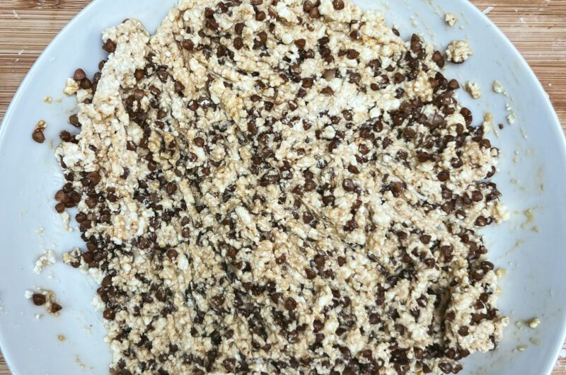 Sweet kasza and twarog pierogi filling