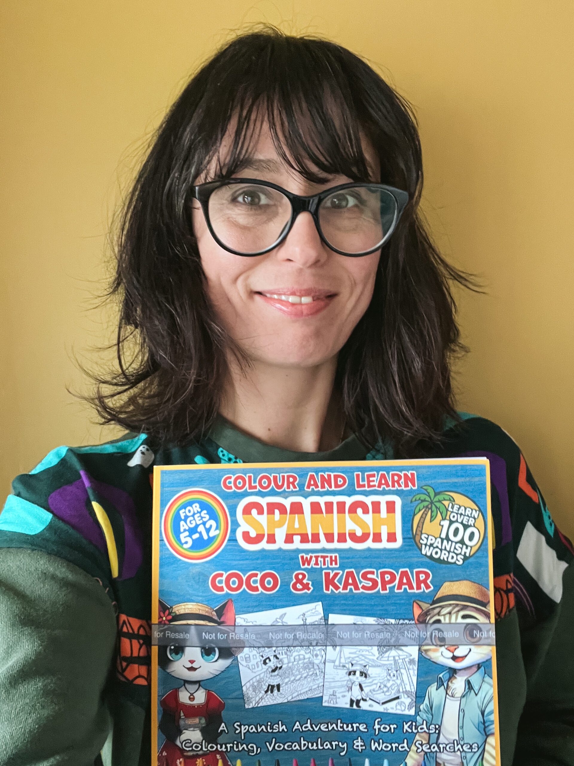 Colour and learn Spanish
