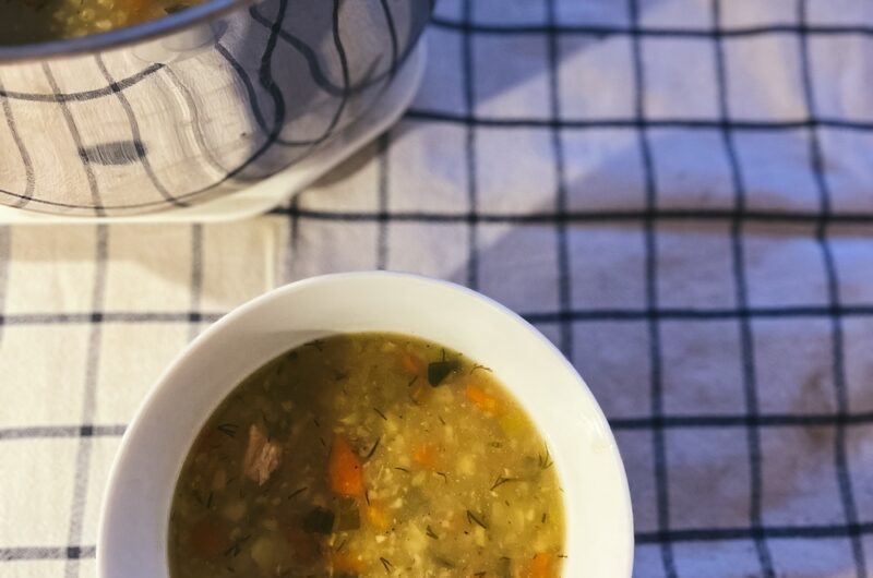 The best Polish soup for Winter: spiced "Krupnik"