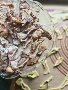 angel wings, chrusty