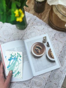 pierogi in fermented rye soup