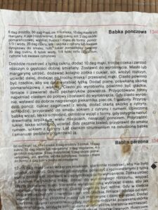 old recipe