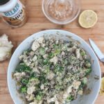 broccoli and tahini salad