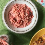 Polish pasta with strawberries