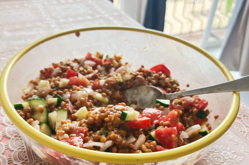 Lentil salad that goes with everything