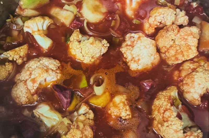 An inauthentic, authentic Rainbow curry