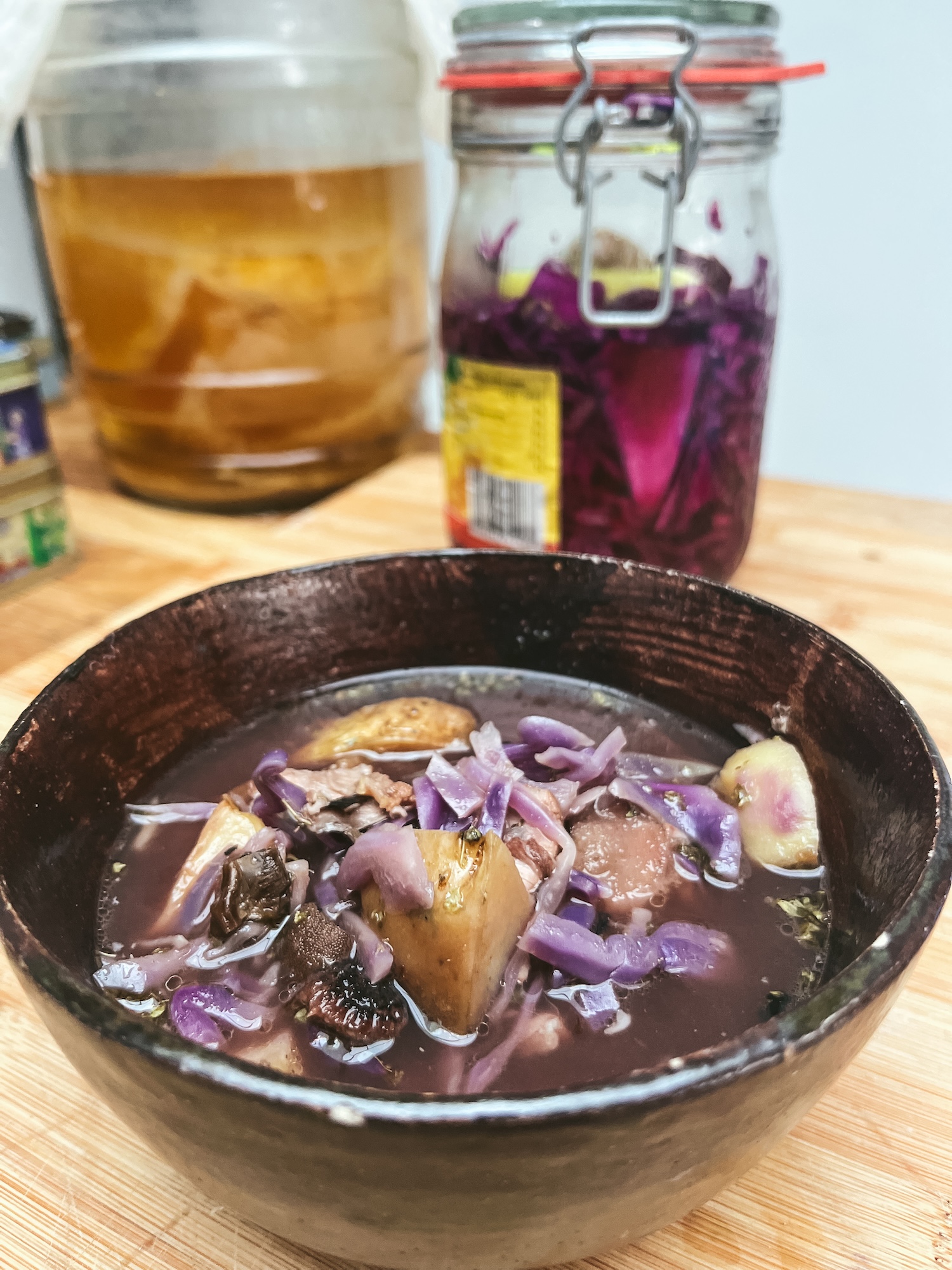 Polish sauerkraut, mountain soup